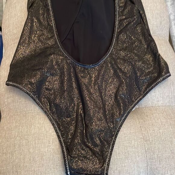 CAROLINA K Joanna One Piece Black NWT RETAIL 290.00 SIZE MEDIUM BLACK 298.00 - Picture 8 of 9
